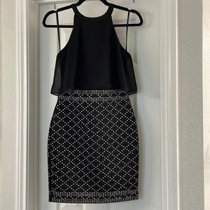 Studded Bodycon Dress